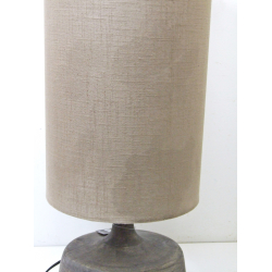 Lampa stołowa drewniana 63cm
